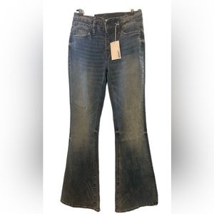 Vervet Bella high rise flare buttonfly jeans size 3/27